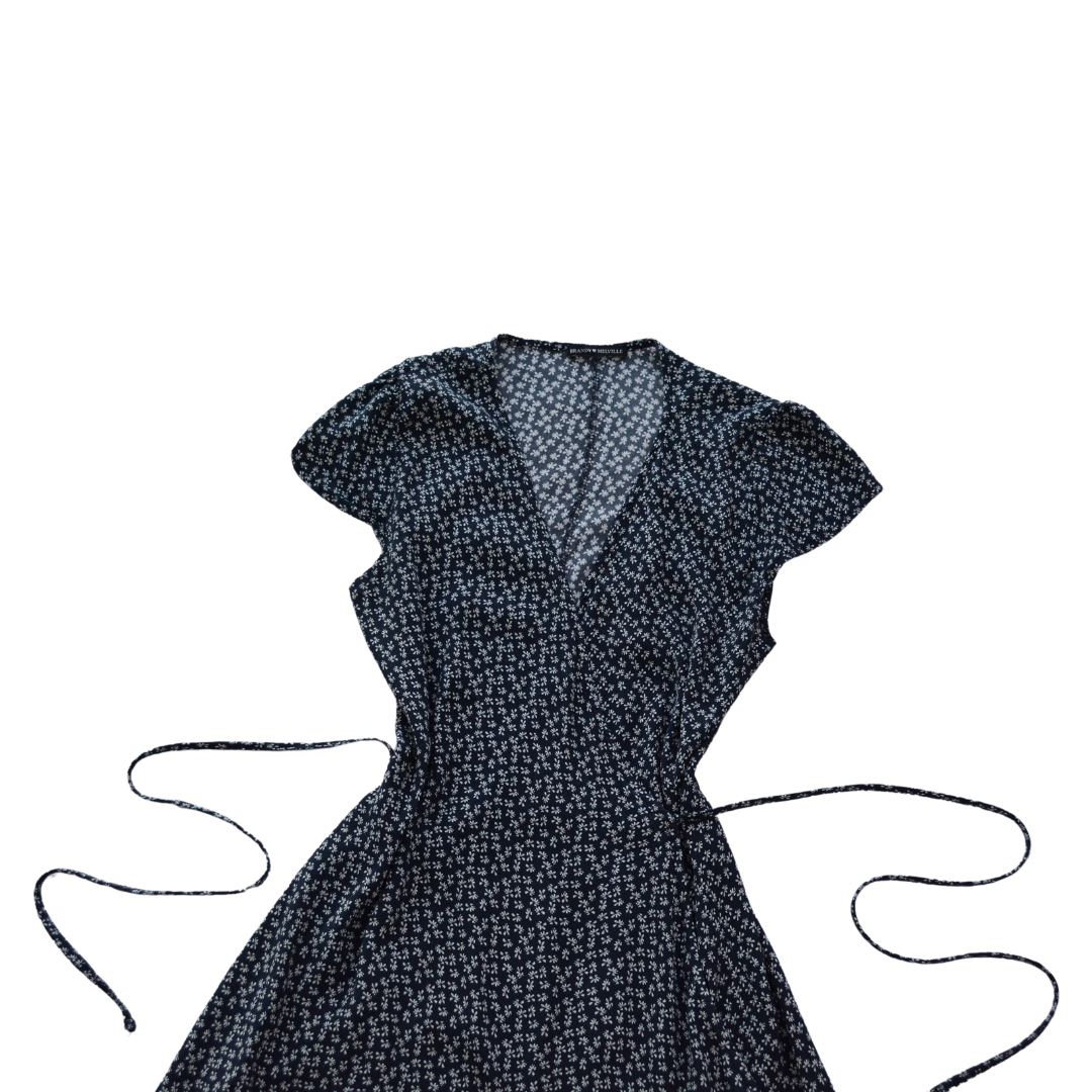 Vestido wrapped Brandy Melville