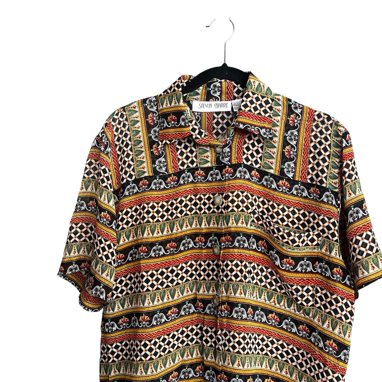 Blusa print geométrico