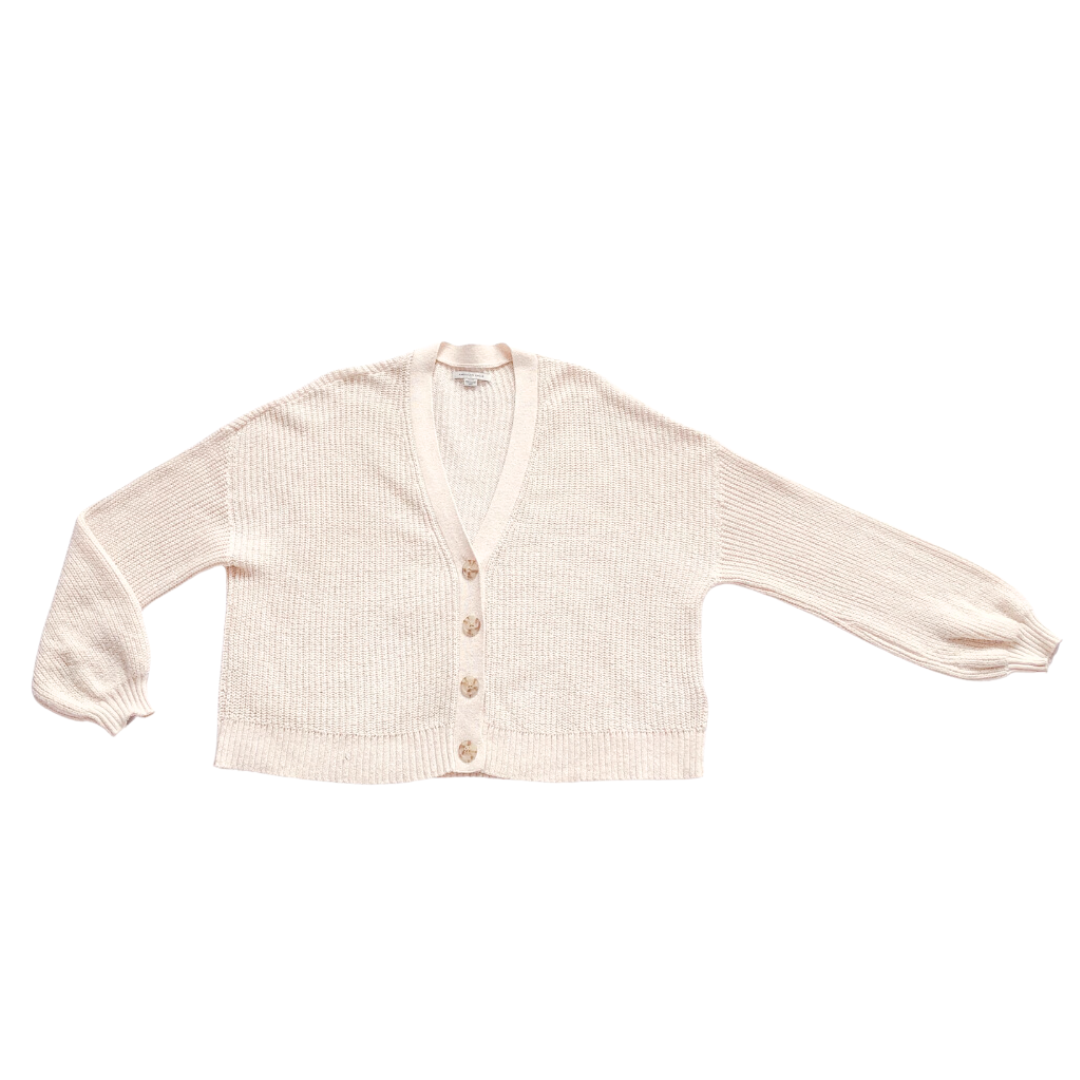 Sweater cardigan knit