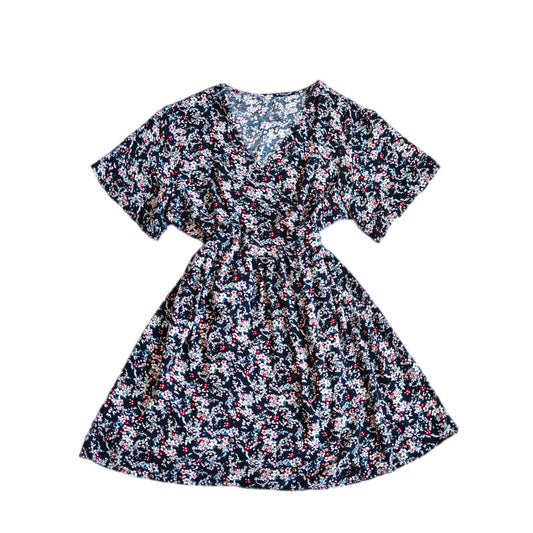 Vestido floral wrapp