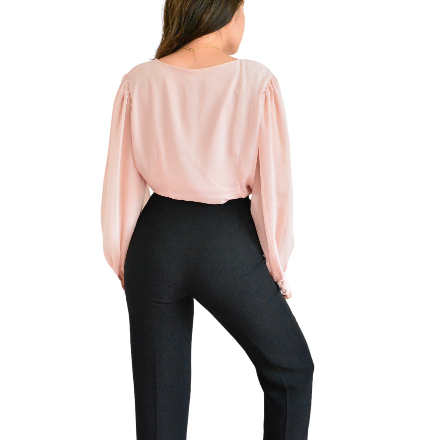 Blusa de chiffon Nine West