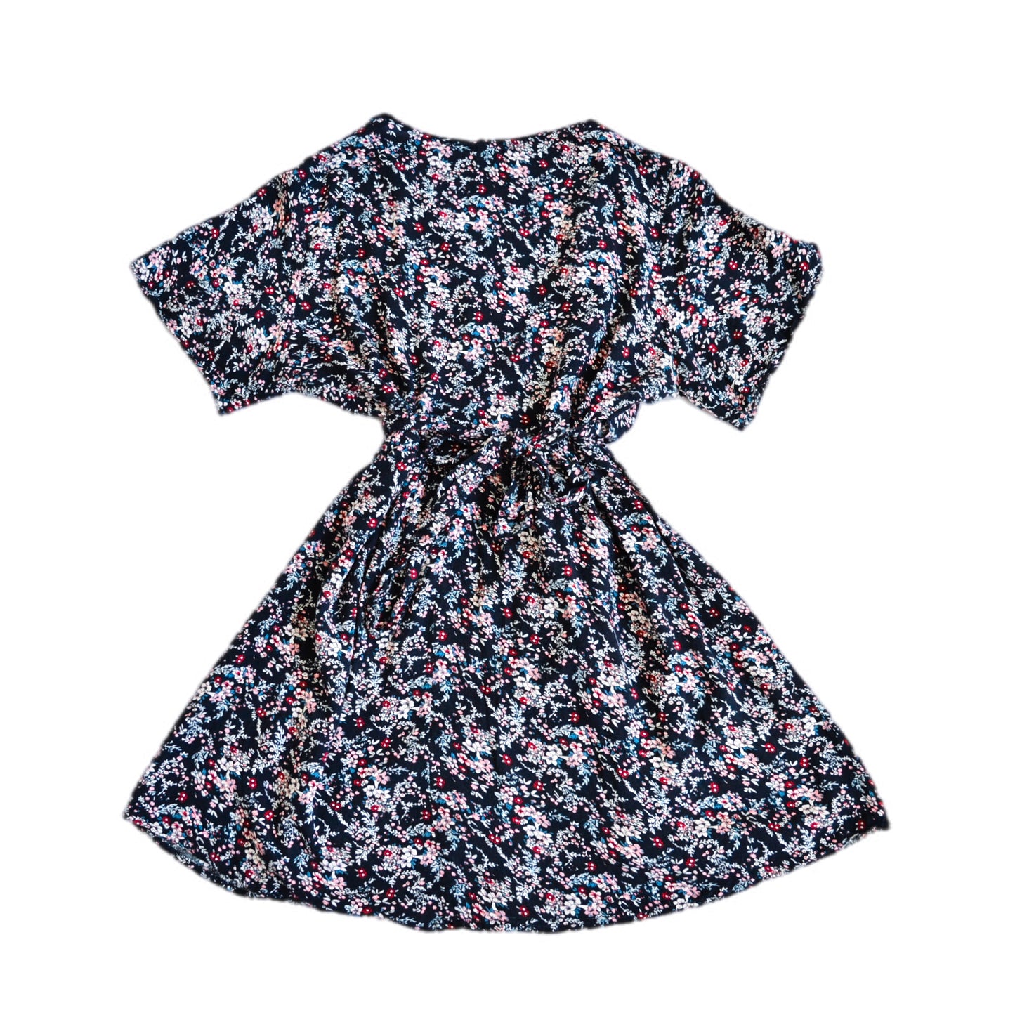 Vestido floral wrapp