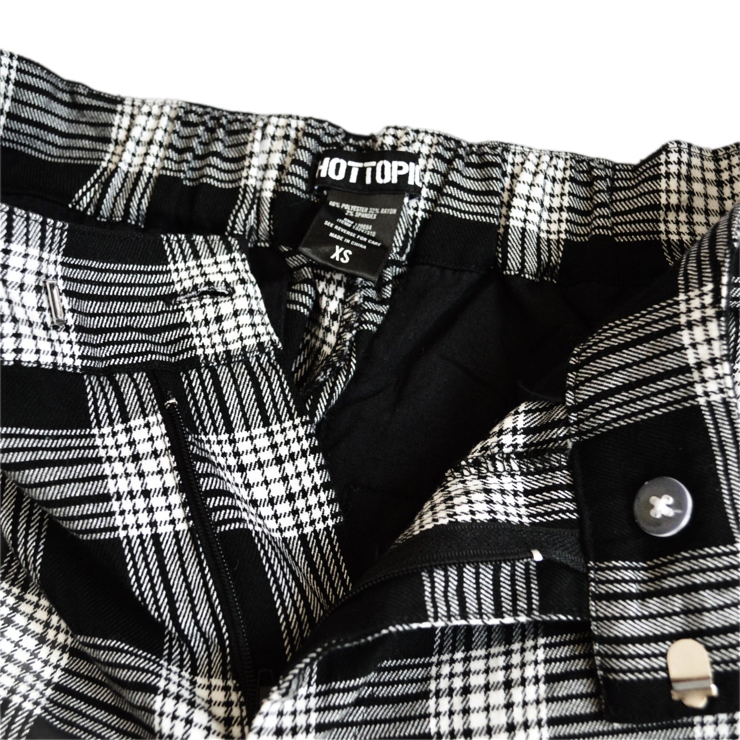 Pantalón plaid B&W