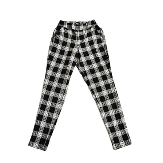 Pantalón plaid B&W