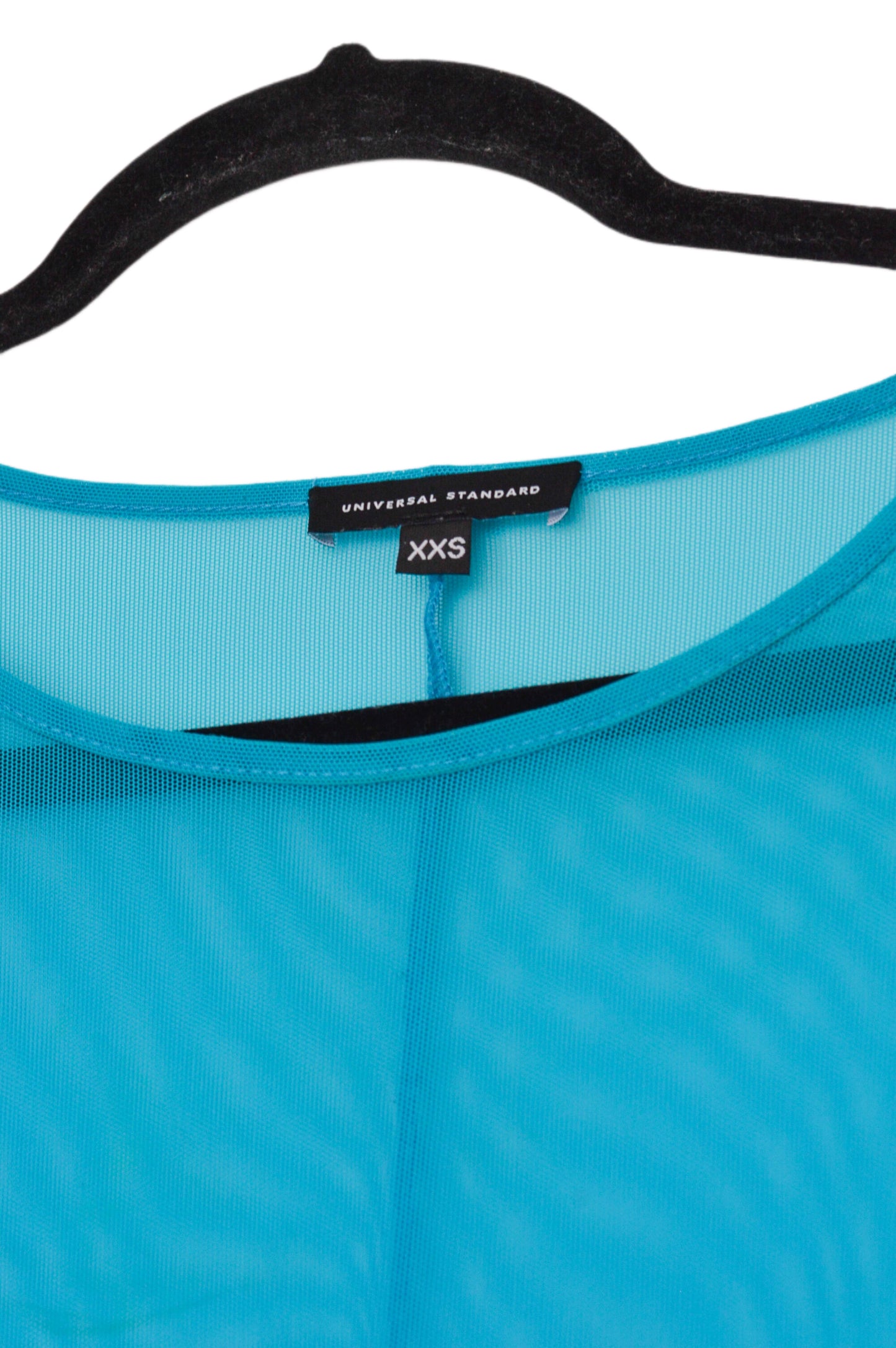 Vestido azul mesh