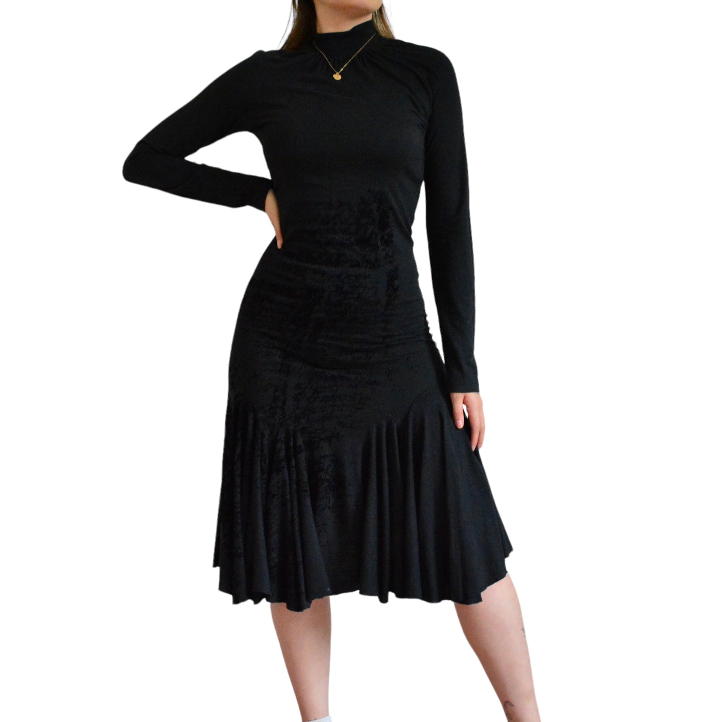 Vestido Desigual negro