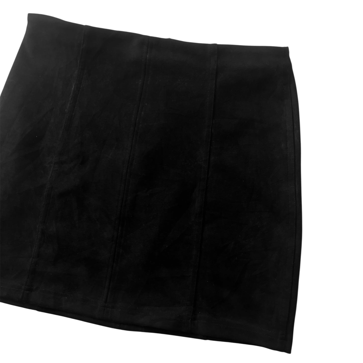Falda negra terciopelo