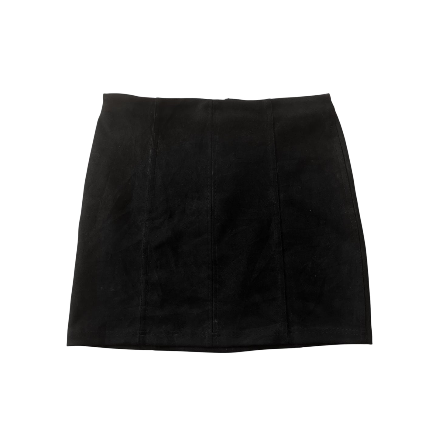 Falda negra terciopelo
