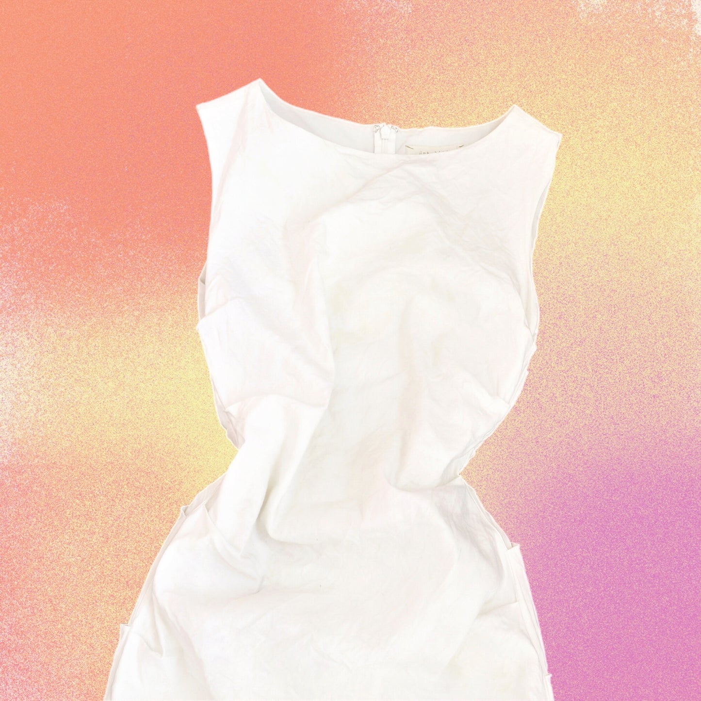 Vestido blanco de lino