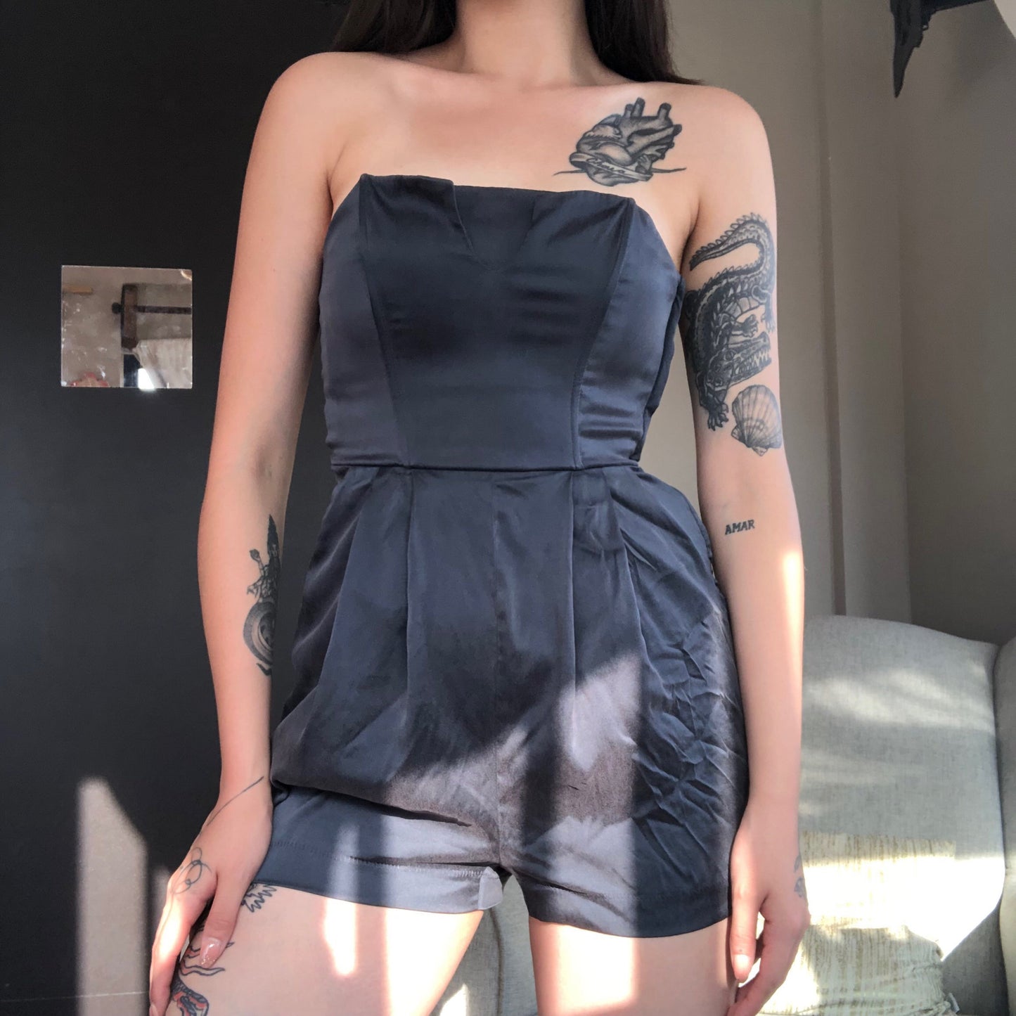 Jumpsuit de seda