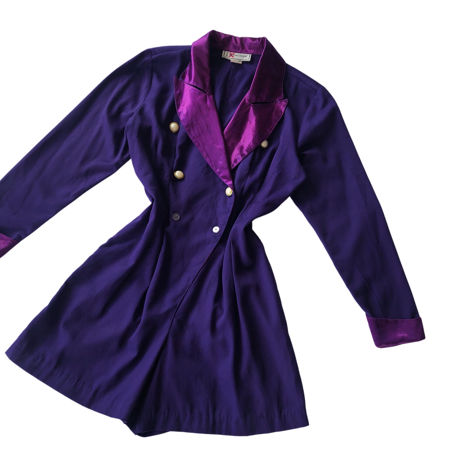 Jumpsuit vintage morado