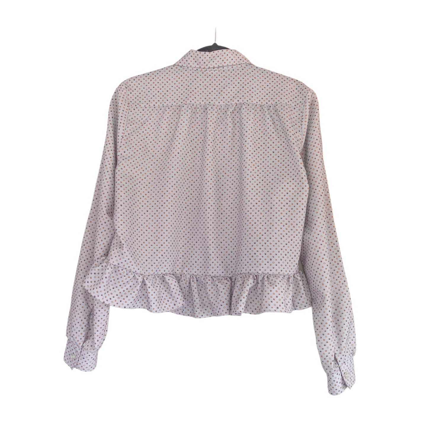 Blusa upcycling con ruffles